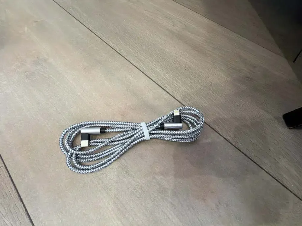 Uni Right Angle‎ Braid USB-C to Lightning Fast Charging Cable